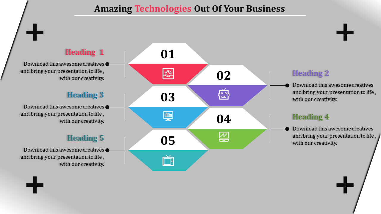 Free - Trust Worthy Technology PPT Template For Presentation